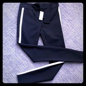 Loft Black Track Dress Pant